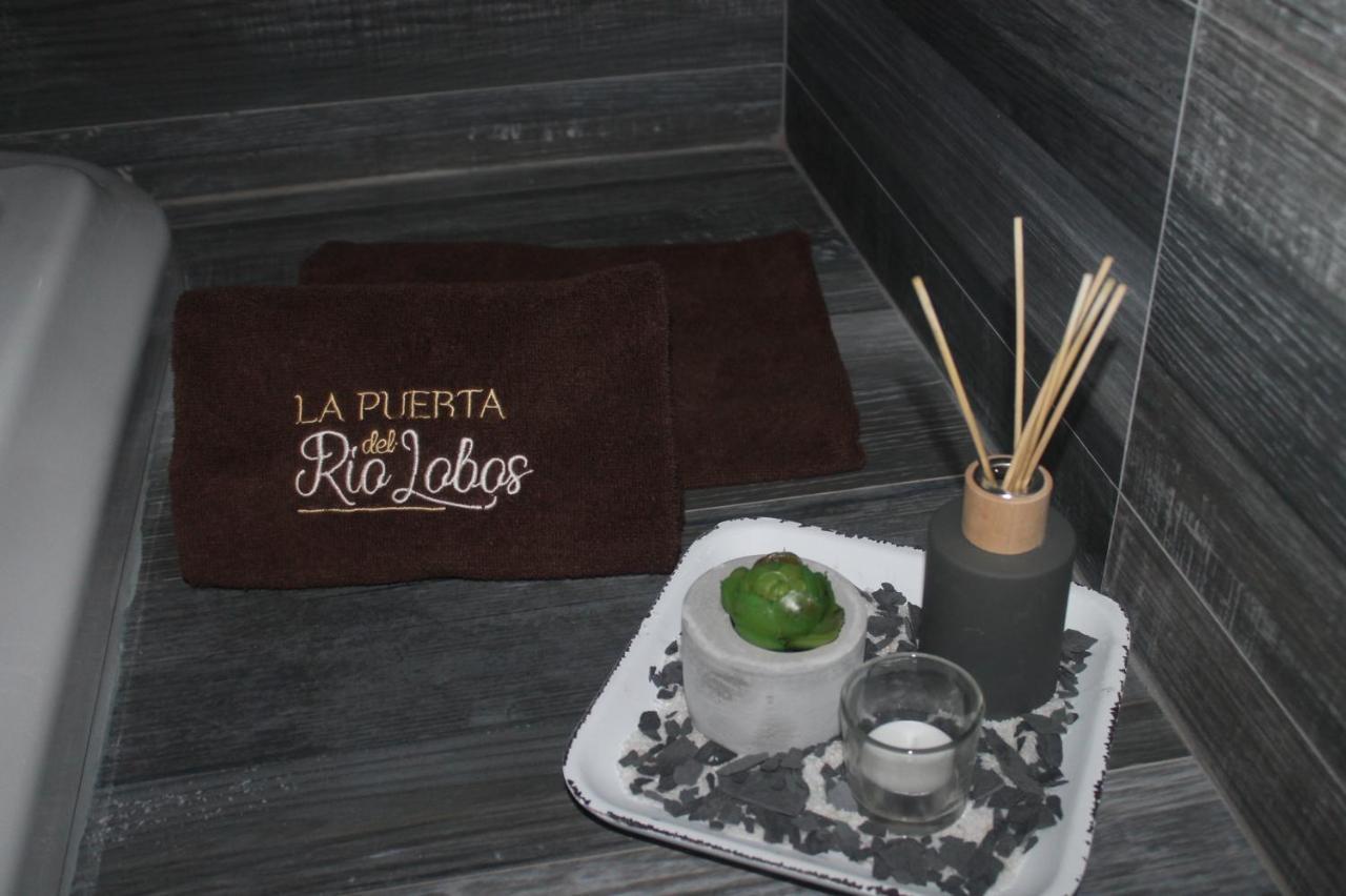 Casa Rural La Puerta Del Rio Lobos San Leonardo de Yagüe Екстериор снимка