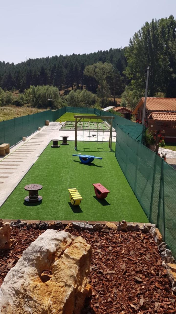 Casa Rural La Puerta Del Rio Lobos San Leonardo de Yagüe Екстериор снимка